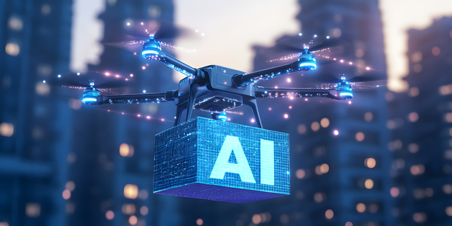 AIやドローンのITのイメージ